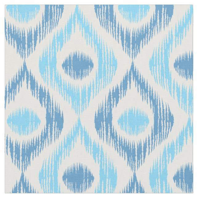 Gewebe mit ikat-Muster Stoff (Nahaufnahme)