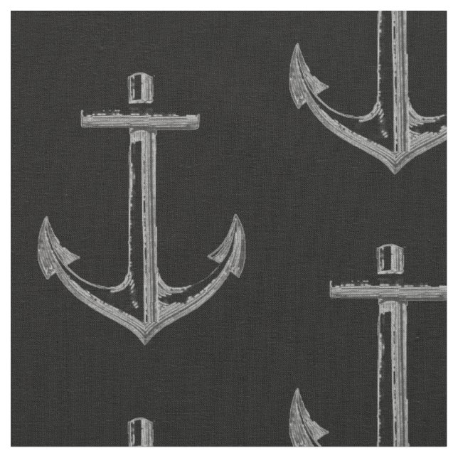 Gewebe, Muster aus Piratengewebe Stoff (Nahaufnahme)