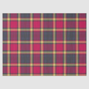 Gewebe oder Decoupage Paper - Schottischer Tartan Seidenpapier