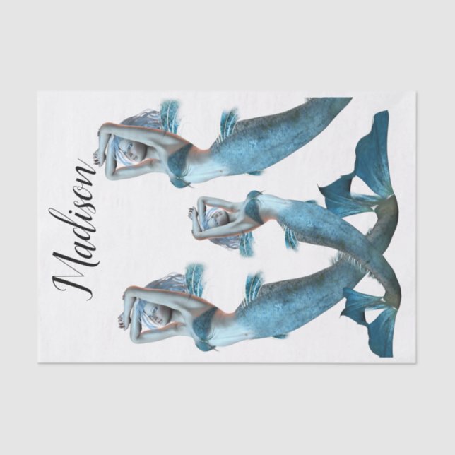 Gewebe Papier Mermaids (Vorderseite)