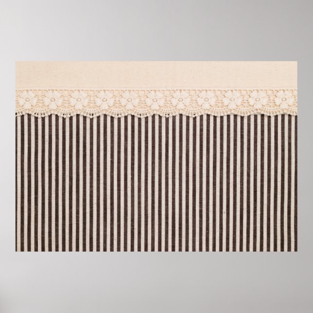 Gewebe und Spitzen für den Hintergrund Poster (Vorne)