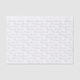 Gewebe, Weihnachtswunder, Silber Seidenpapier