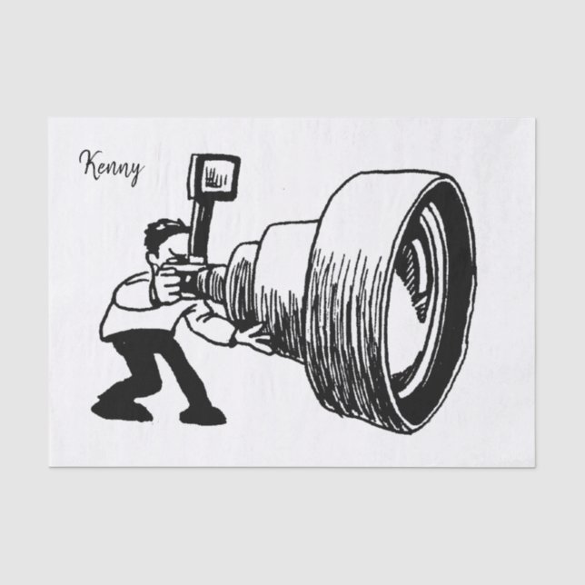 Gewebepapier Fotografie Seidenpapier (Vorderseite)