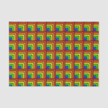 Gewebepapier für Regenbogenblöcke