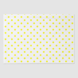 Gewebepapier/Gelbpolka-Punkte Seidenpapier