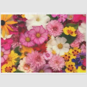 Gewebepapier - Gemischte Blume - HAMbyWG Seidenpapier