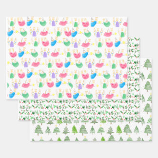 Gewebepapier Geschenkpapier Set