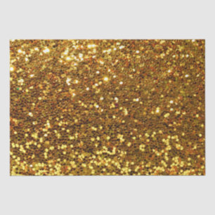 Gewebepapier/Gold-Glitzer Seidenpapier