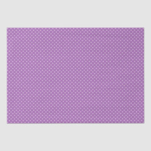 Gewebepapier/Lila Polka-Punkte Seidenpapier