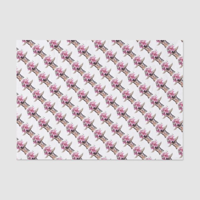 Gewebepapier - Lilly the Goat Seidenpapier (Vorderseite)