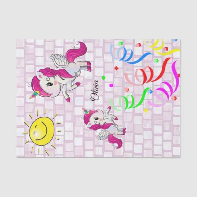 Gewebepapier-Pony Seidenpapier (Vorderseite)