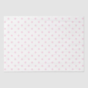 Gewebepapier/rosa Polka-Punkte Seidenpapier