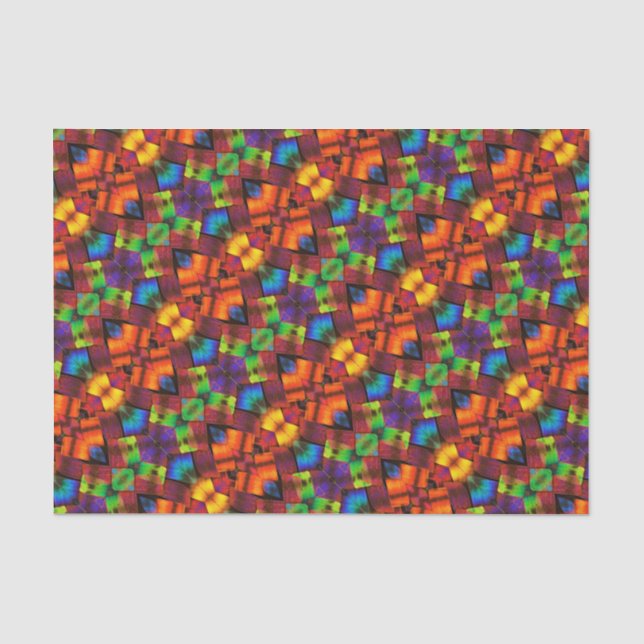 Gewebepapier - Schmetterlingsskala Seidenpapier (Vorderseite)