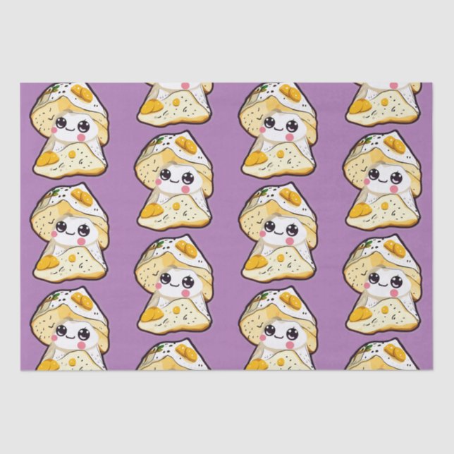 Gewebepapierverkleidung Seidenpapier (Vorderseite)