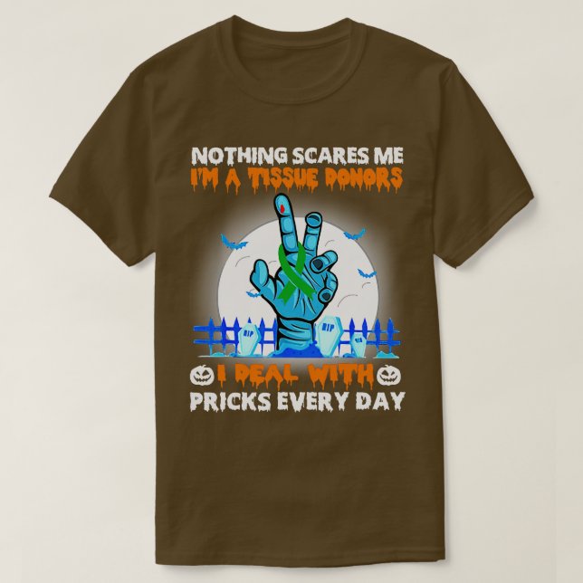 Gewebespender wissen nichts macht mich glücklich H T-Shirt (Design vorne)