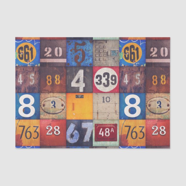 Gewebpapier für industrielle Zahlen oder Entkopplu Seidenpapier (Vorderseite)