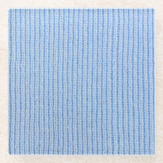 Gewebte Stoffstruktur, echtes Tuch. Glasuntersetzer