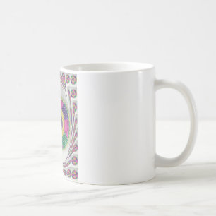 Gewebter Wirbel-Kunstprint Kaffeetasse