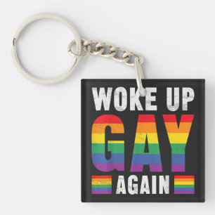 Geweckt Gay wieder Schlüsselanhänger