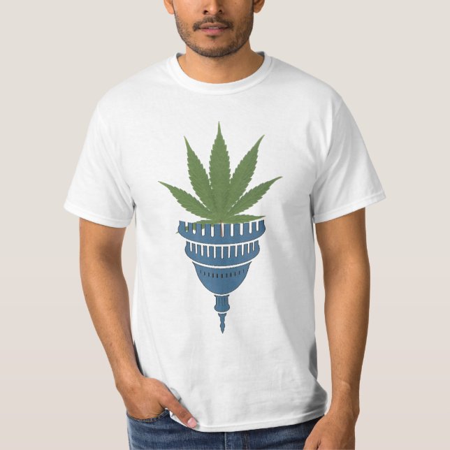 geweckt Staat T-Shirt (Vorderseite)