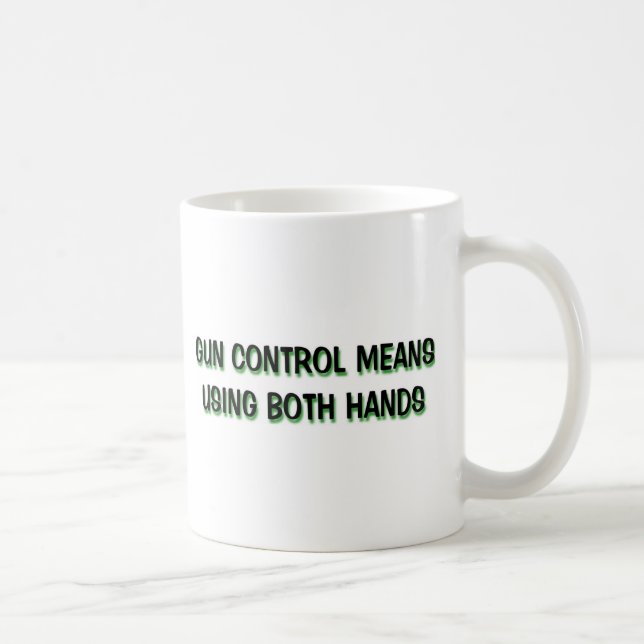 GEWEHR-KONTROLLE KAFFEETASSE (Rechts)