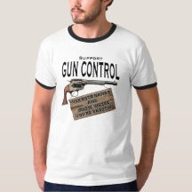 Gewehr-Kontrollen-Gebrauch beide HandShirt
