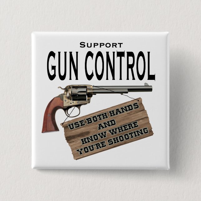 Gewehr-Kontrollen-Knopf Button (Vorderseite)