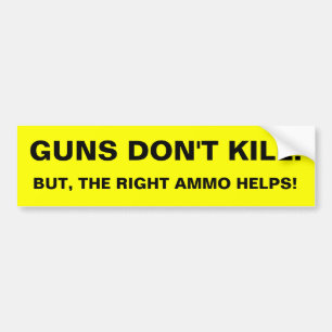GEWEHR TÖTEN NICHT!  ABER, DIE RECHTEN AUTOAUFKLEBER