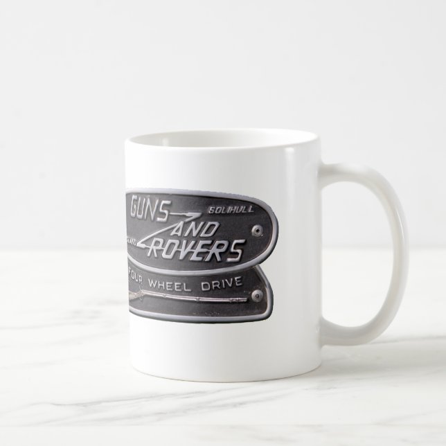 Gewehr-und Vagabund-Forum-Abzeichen Kaffeetasse (Rechts)