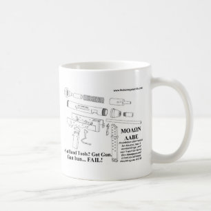 Gewehr-Verbot… VERSAGEN Sie! Kaffeetasse