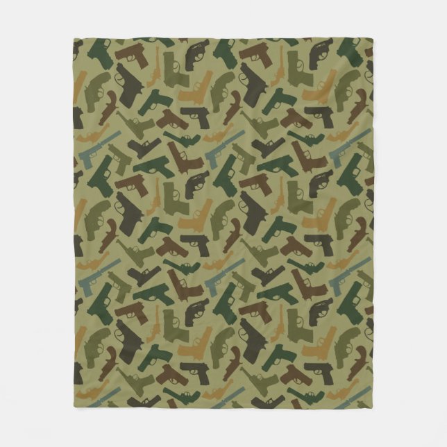 Gewehre Fleecedecke (Vorderseite)