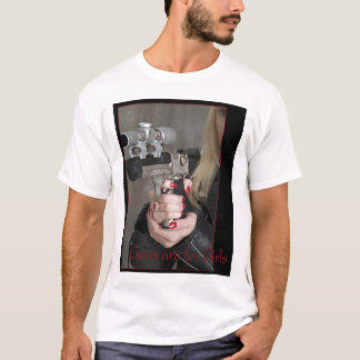Gewehre für Mädchendamen-Shirt T-Shirt