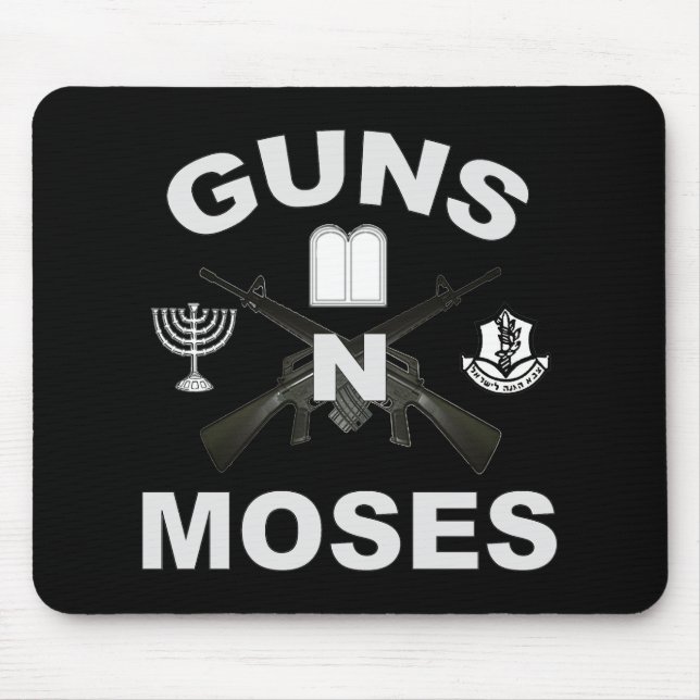 Gewehre in Moses Dark Mousepad (Vorne)