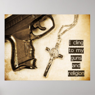 Gewehre und Religion Poster