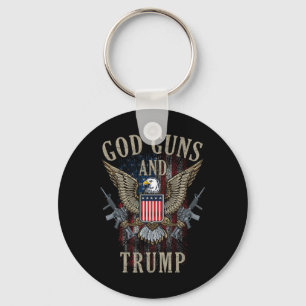 Gewehre und Trump 2. Änderungsflagge Ar15 American Schlüsselanhänger