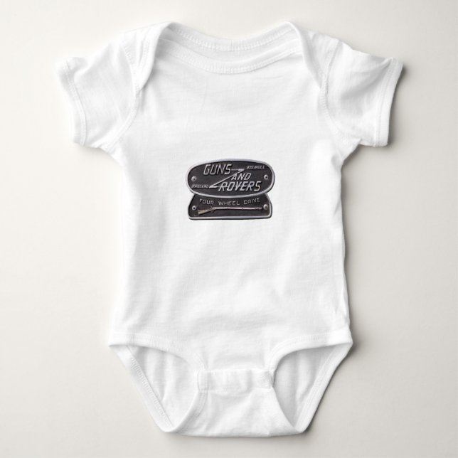 Gewehre und Vagabunden Logo3.png Baby Strampler (Vorderseite)