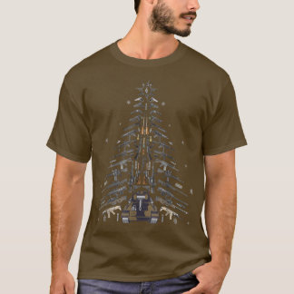 Gewehre Weihnachtsbaum Handangriff Gewehr M4 AR15  T-Shirt