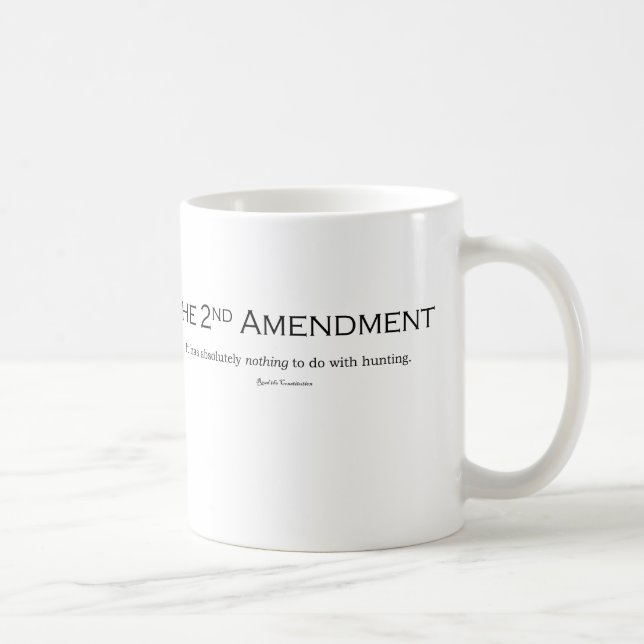 Gewehrliebhaber Waffenbesitzergeschenke 2. Kaffeetasse (Rechts)