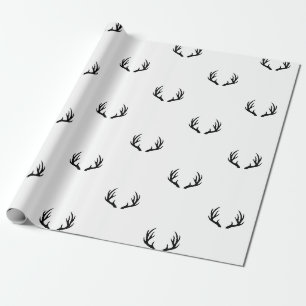 Geweih-Packpapier Geschenkpapier
