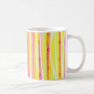 Gewellte Linien Kaffeetasse