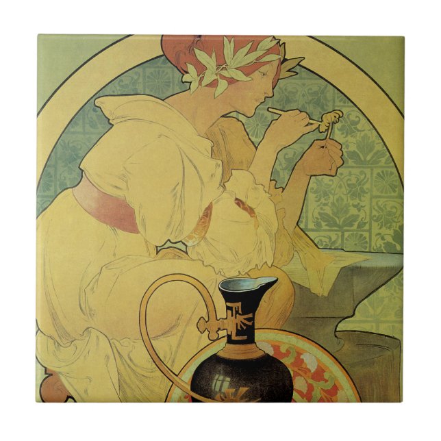 Gewerbe Museen Fliese (Vorderseite)