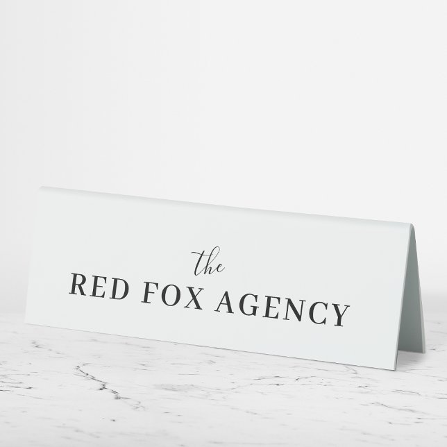 Gewerbename | Unternehmen Tischaufsteller (Von Creator hochgeladen)