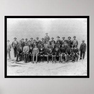 Gewerkschaft 1900 poster