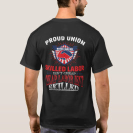 Gewerkschaft Brick Mason Tshirt für Proud Arbeit