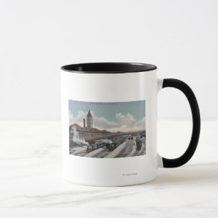 Gewerkschaft-Depot-Eisenbahn Nordseite Tasse