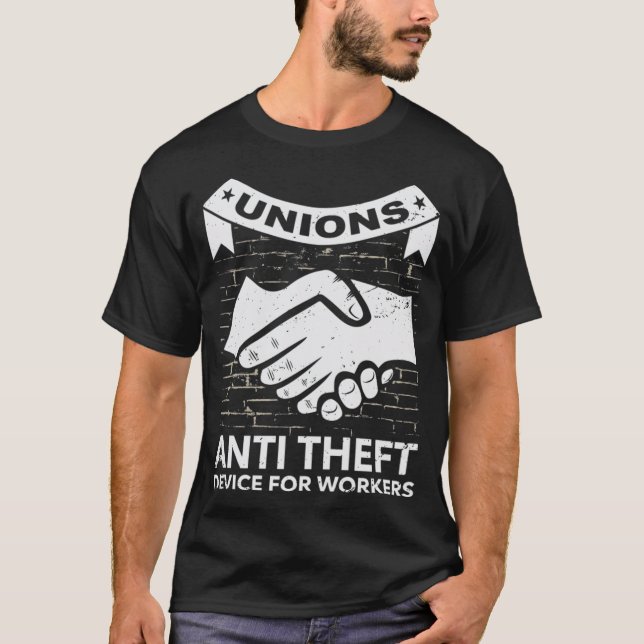 Gewerkschaft der Arbeiterpartei America Pro Gewerk T-Shirt (Vorderseite)
