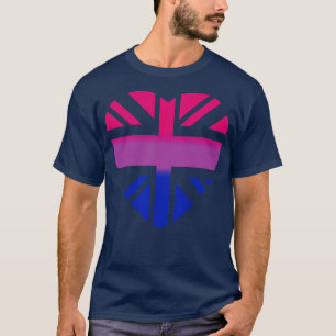 Gewerkschaft Dritte Kultur Herz rosa Lila blau T-Shirt