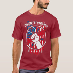 Gewerkschaft ElectricianGeschenke für Amerikan T-Shirt