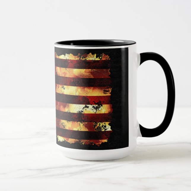 Gewerkschaft Flag, Zivil War, US Flagge, USA Tasse (Rechts)