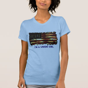 Gewerkschaft Flag, Ziviler Krieg, US-Flag Funny T- T-Shirt